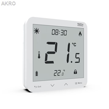 Tech Bezprzewodowy regulator. pokojowy dwustanowy T-3.2 do sterowania temperaturą